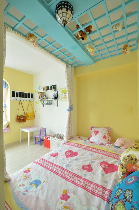 田園地中海混搭婚房 尤愛藍(lán)色小清新風(fēng)格裝修