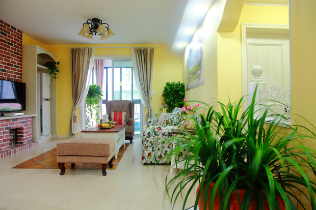 3室2廳簡(jiǎn)約田園美屋風(fēng)格裝修效果