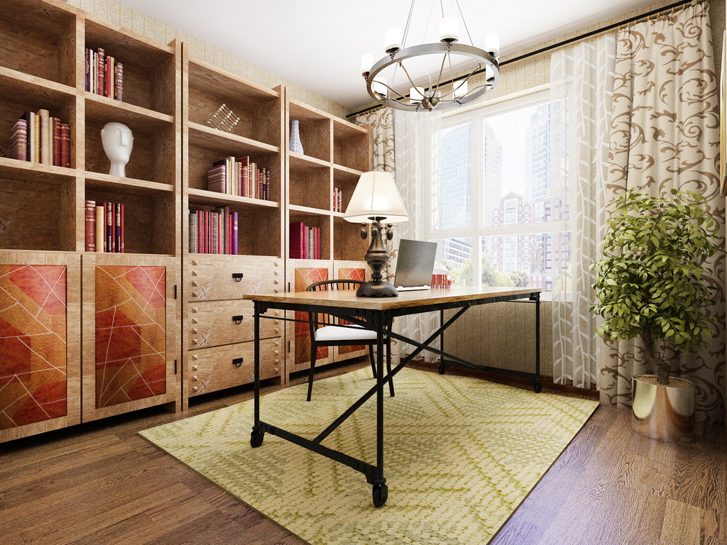 都市女性的美式鄉(xiāng)村風格裝修效果